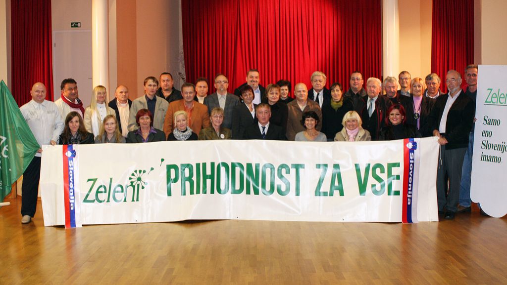 Zeleni Slovenije v vseh volilnih enotah